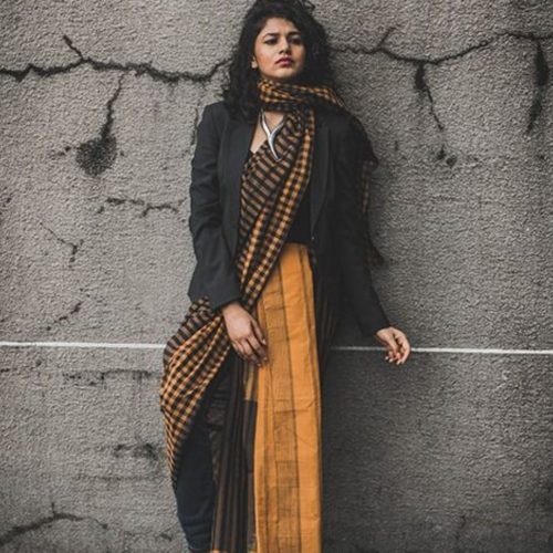 Boho saree draping class